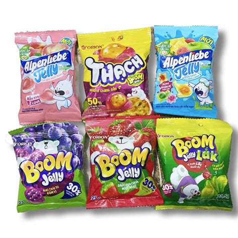 TỔNG HỢP KẸO DẺO HOT VÀ NGON Combo gói kẹo dẻo thạch vị xoài muối