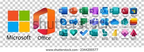 Microsoft Office 365 Logo Word Powerpoint Stock Vector (Royalty Free ...