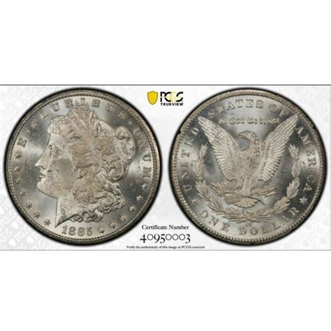 Cc Silver Morgan Dollar In Gsa Hoard Holder Pcgs Ms Md