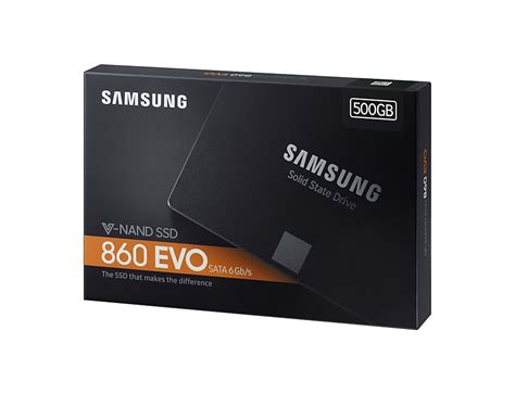 860 EVO SSD 500GB SATA III 2.5 inch | MZ-76E500 | Samsung UK