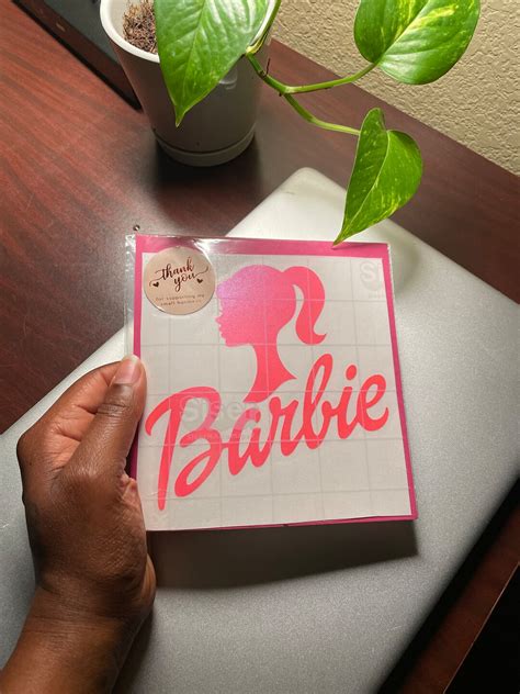 Barbie Decal Etsy