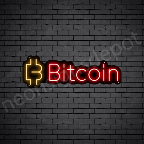 Bitcoin V3 Neon Sign - Neon Signs Depot