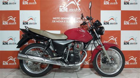 Honda CG 150 Titan Ks 2008 Vermelha KM Motos Sua Loja De Motos Semi