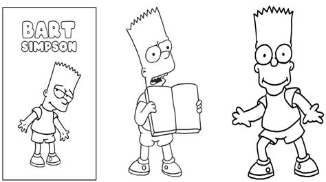 Arquivos Bart Simpson Para Colorir Artesanato Total