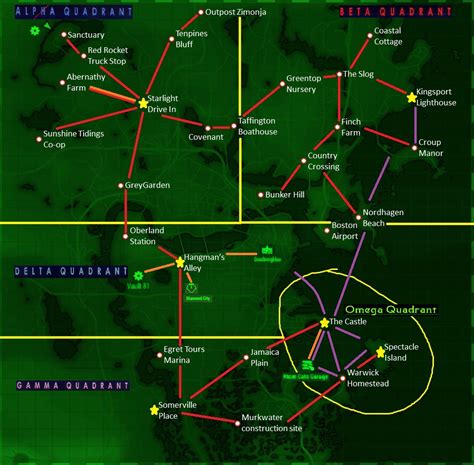 Fallout 4 Diamond City Map