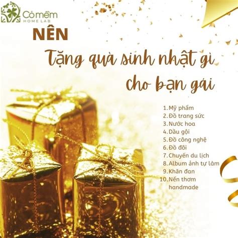 Nên tặng quà sinh nhật gì cho bạn gái 35 Món quà Độc nhất