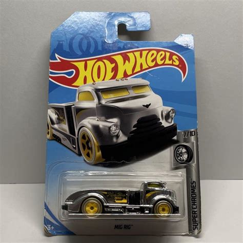 Jastip Hot Wheels SUPER CHROMES MIG RIG Impor Dari Jepang