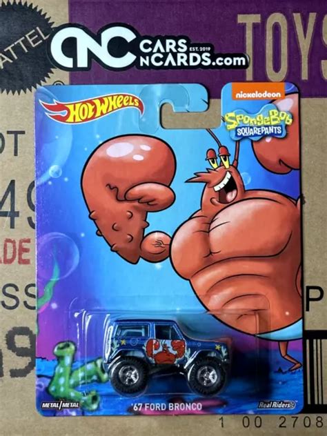 SPONGEBOB SQUAREPANTS Nickelodeon Hot Wheels Gary PicClick UK