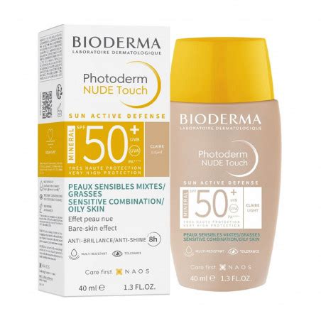 Bioderma Photoderm Nude Touch Mineral Spf Light Tint Ml