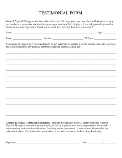 FREE 33+ Testimonial Samples in MS Word | Apple Pages | PSD | PDF