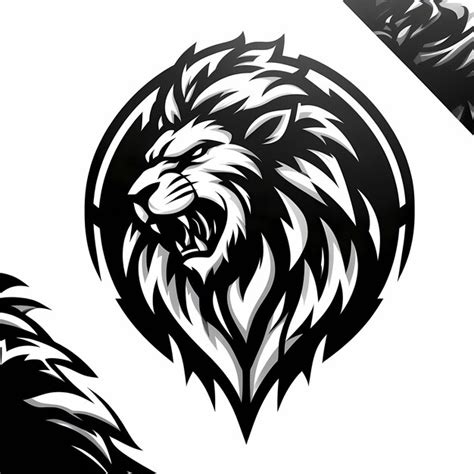 Premium Photo Animal Face Mascot Logo Design