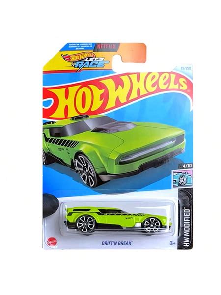 Mattel Hot Wheels 2024 DRIFT N BREAK C4982 имитационная модель автомобиля детская игрушка
