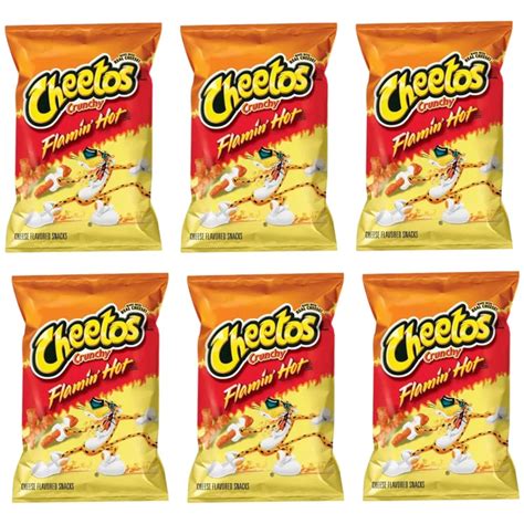 CHEETOS FLAMIN HOT Crunchy Crisps USA Imported Packs X G PicClick UK