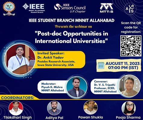 Post Doc Opportunities In International Universities Ieee Education Week