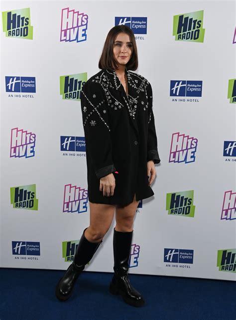 BROOKE VINCENT at Hits Radio Live Red Carpet at Resorts World Arena in