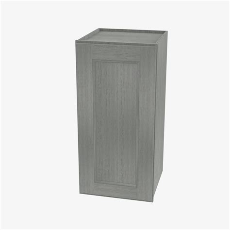 TG-W0930 Single Door Cabinets 9 Inch Wall Cabinet | Midtown Grey