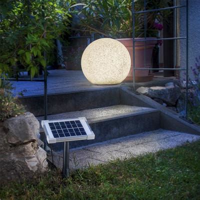 Lampe boule solaire décorative couleur changeante Pierre sur