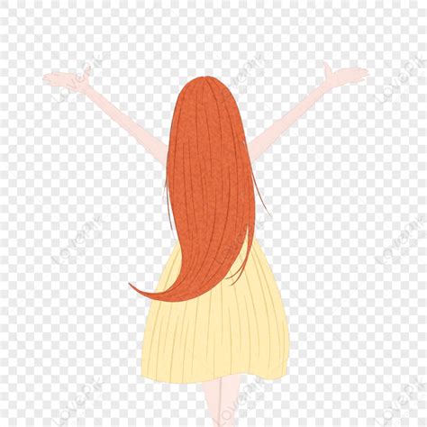Standing Girl Stand Standing Girls Girl Back View Png Image And