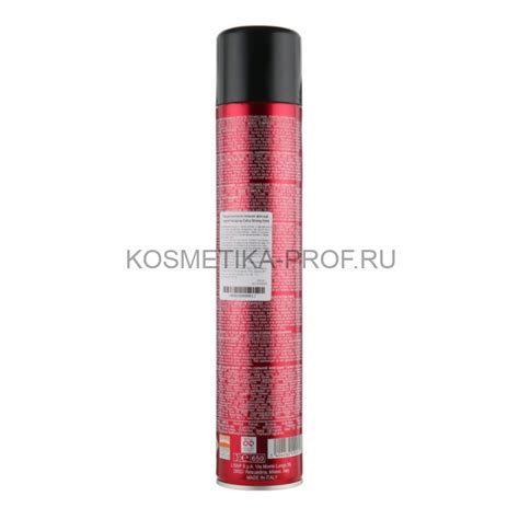 LISAP MILANO Лак экстра-сильной фиксации для укладки волос One Extra ...