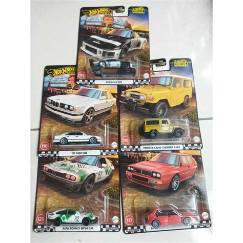 Hot Wheels Premium Boulevard Bmw M Toyota Land Cruiser Alfa Romeo Gtv Lancia Delta