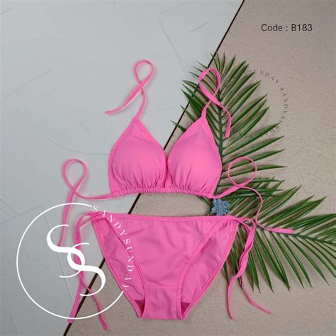 Jual Avisa Bikini Set Tali Two Piece Bikini Sexy Bikini Tali