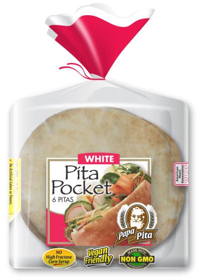 White Pita Pockets