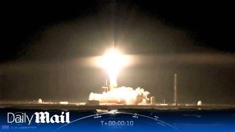 Spacex Launches Falcon Heavy X B Spaceplane During Secretive Mission