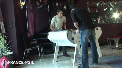 La France A Poil Sleezy French Blonde Strips And F