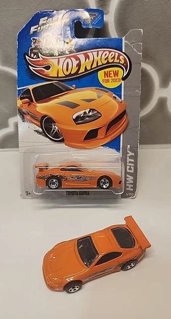 Hot Wheels Fast Furious Toyota Supra Hw City New Loose