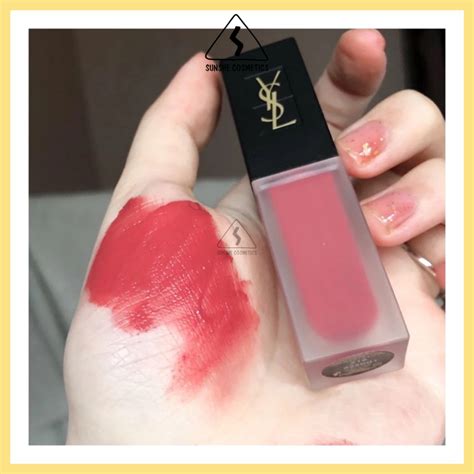 Son Ysl Kem Tatouage Couture Velvet Cream Matte Lip Stain Nude Emblem Shopee Vi T Nam