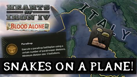 Snakes On A Plane Brazil Achievement Run HOI4 By Blood Alone