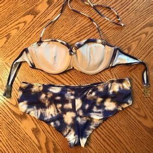 Victoria S Secret Swim Victorias Secret Twist Bandeau Bikini Set Poshmark