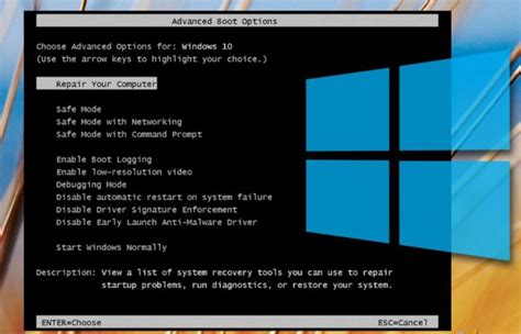 How To Enable F Safe Mode Legacy Advanced Boot Options In Windows