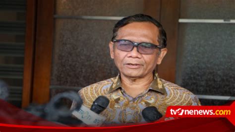 Mahfud MD Blak Blakan Sebut Satgas TPPU Transaksi Janggal Rp349 T Akan