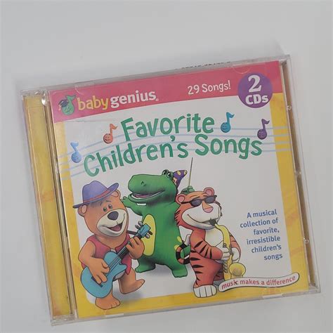 Baby Genius Favorite Childrens Songs 2 Cd Set Brand New Sealed