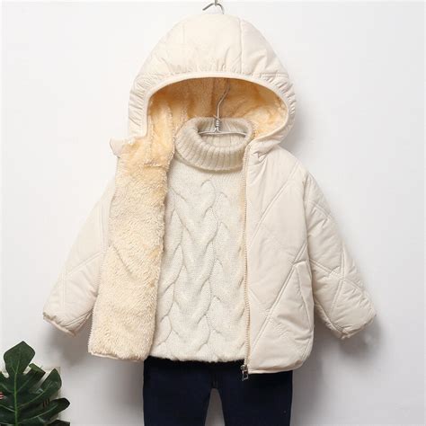 Abrigos gruesos de invierno para bebés y niños chaquetas cálidas de