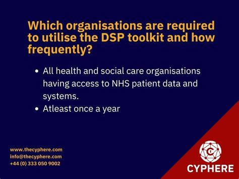 What Is The NHS Data Security And Protection Toolkit