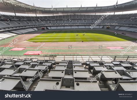 Parisfrance Circa April 2015 Stade De France Stadium The Official