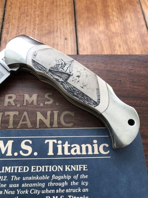 Boker Tree Brand Rare German Made Rms Titanic Commemorative Knife