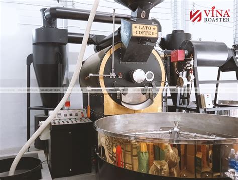 Lắp đặt chuyển giao công nghệ máy rang cà phê công suất 120kg hot air hồi khí