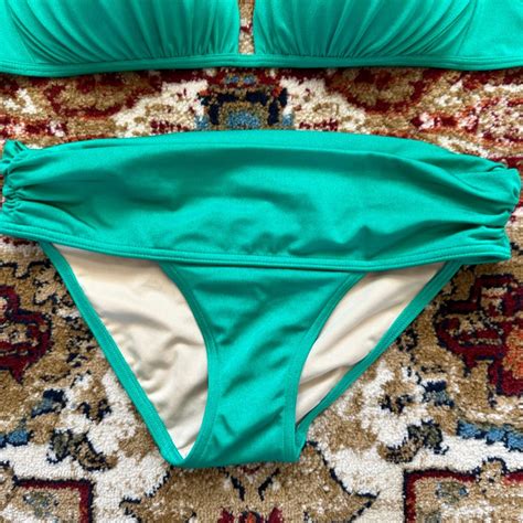 Victoria S Secret Emerald Green Bikini Gem