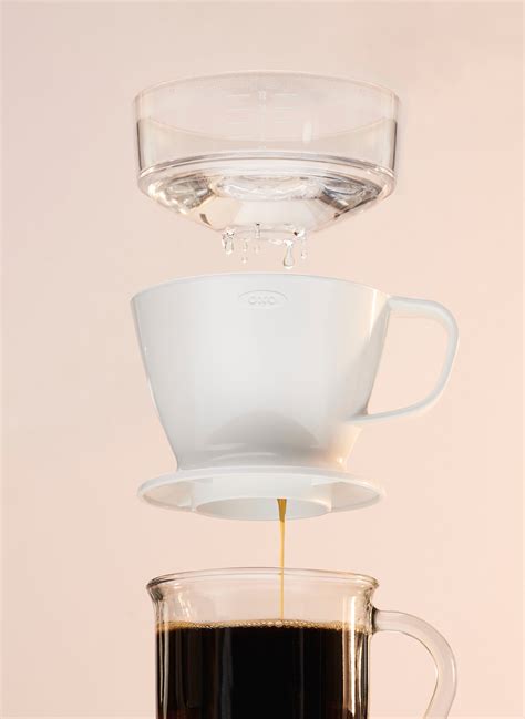 Customer Reviews: OXO Brew Pour Over Coffee Maker with Water Tank White ...