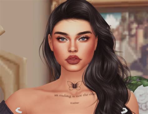 Sexy Sim Brunette Babe Cara The Sims 4 Sims LoversLab