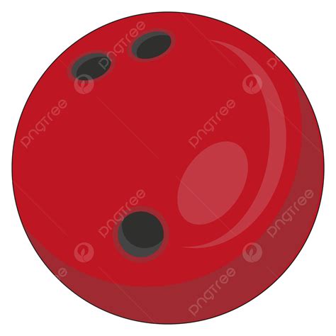 Gambar Bola Bowling Warna Merah Olahraga Bowling Merah Png Dan