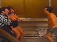 Naked Silvia Peyrou in Asalto y violación en la calle