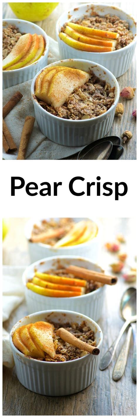 Ginger Pear Crisp May I Have That Recipe