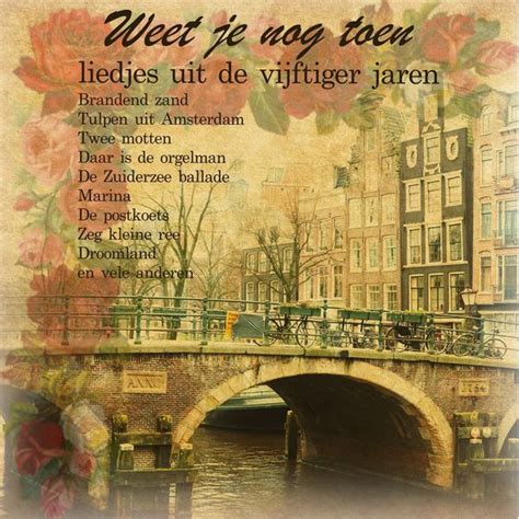 Weet Je Nog Toen Liedjes Uit De Vijftiger Jaren Various Artists Qobuz