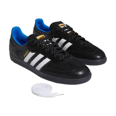 Adidas Skateboarding Samba Adv Ryr Iannucci Black Blue Plazewp