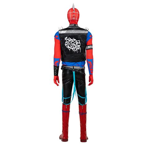Spider Punk Suit Spiderman Across The Spider Verse Bodysuit Halloween