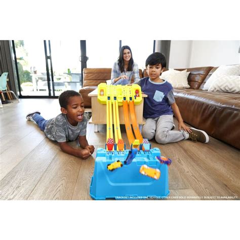 Buy Hot Wheels Track Builder Unlimited Multi Lane Speed Box Vehicle Playset At Bargainmax Free